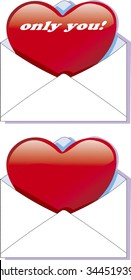 Letter Heart 
