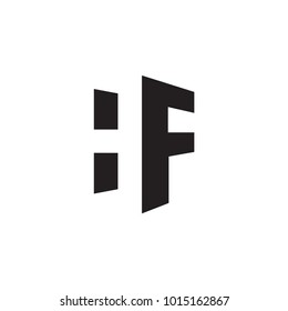 Letter Hf 3d Logo