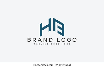 letter HF logo design vector template design for brand.