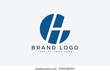 letter HG logo design vector template design for brand.