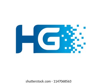 Letter HG Logo Template Design Vector, Emblem, Concept Design, Creative Symbol, Icon