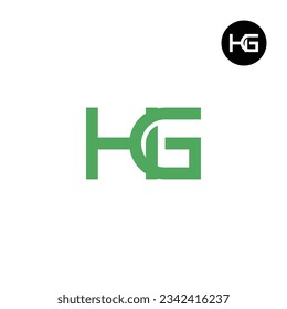 Letter HG Monogram Logo Design