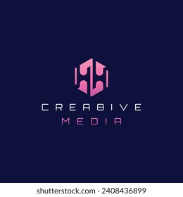 Letter HH logo design and vector image Minimalist elegant line art, abstract letter HH logo.	