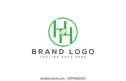 letra HH diseño de logotipo de Plantilla de Vector para la marca