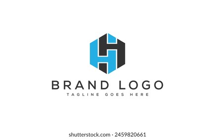 letter HH logo design vector template design for brand