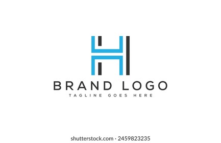 letter HH logo design vector template design for brand