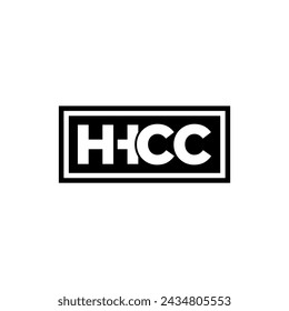 letter HHCC design logo icon
