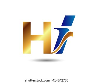 letter hi linked logo
