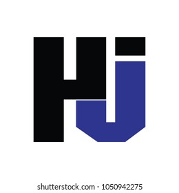 Letter HJ Logo