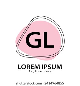 letter HL logo. HL logo design vector illustration for creative company, business, industry