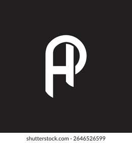 Plantilla de Vector de diseño de logotipo HP o PH.