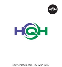 Letter HQH Logo Initials Acronym