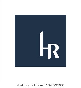 Letter Hr Logo Design Inspiration Business Stock Vector (Royalty Free ...