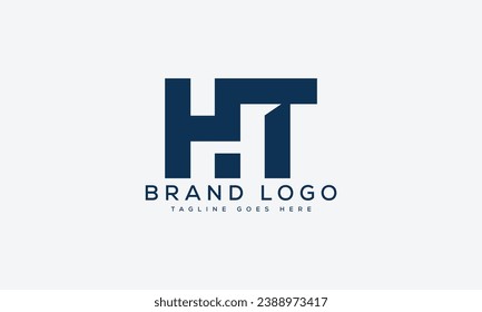 Buchstaben HT Logo Design Vektordesign für Marke Design.