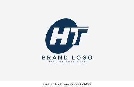 letter HT logo design vector template design for brand.