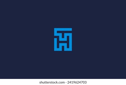 Buchstabenhht oder das Logo-Symbol Design Vektordesign-Vorlage Inspiration