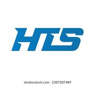 Letter HTS logo icon design template elements. Usable for Branding, Business and Technology Logos.

