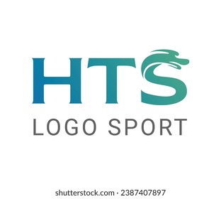 Letter HTS logo icon design template elements. Usable for Branding, Business and Technology Logos.
