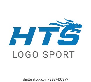 Letter HTS logo icon design template elements. Usable for Branding, Business and Technology Logos.
