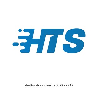 Letter HTS logo icon design template elements. Usable for Branding, Business and Technology Logos.

