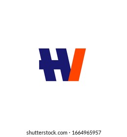 letter HV logo.modern design.vector illustration