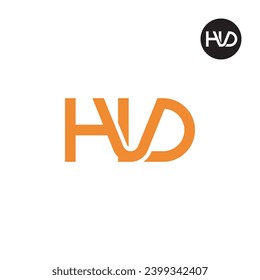 Letter HVD Monogram Logo Design