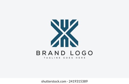 letter HX logo design vector template design for brand.