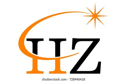 Letter HZ Solution Logo Modern 