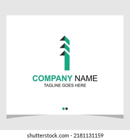 from the letter "I" formed into a nice logo