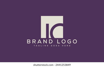 letter IC logo design vector template design for brand.