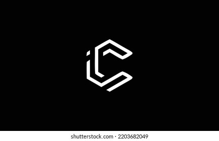 Letter Ic Logo Ic Logo Icon Stock Vector (Royalty Free) 2203682049 ...