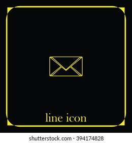 Letter icon.