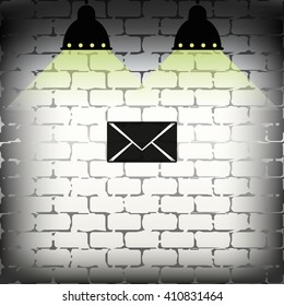 Letter icon.