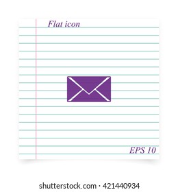 Letter icon.