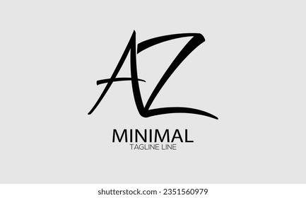  vector de logotipo AZ