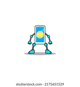 letter icon character mascot vector illustration, suitable for mascot, logo, message, post, design, advertisement, brochure, poster, template, etc.