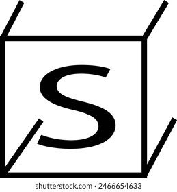 conjunto de diseños de iconos de letras M-Z
