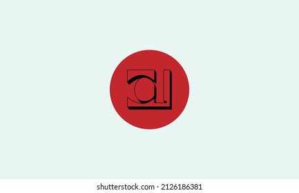 Letter A icon design with circle. Creative modern letters icon, Premium vector illustration.