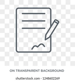 Letter icon. Letter design concept from Communication collection. Simple element vector illustration on transparent background.