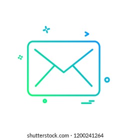 Letter icon design vector