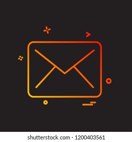 Letter icon design vector