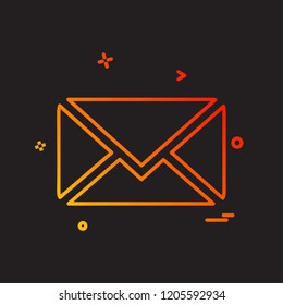 Letter icon design vector