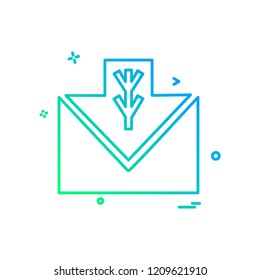 Letter icon design vector