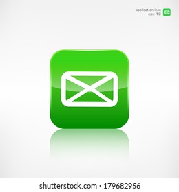 Letter icon. Email message. Sms.