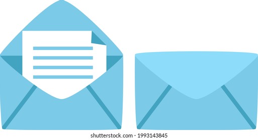 Letter icon illustration [vector image]