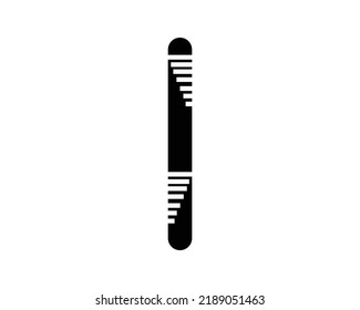 I letter icon logo design template element
