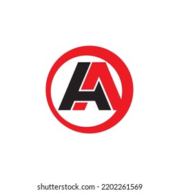 letter A icon logo vector design template