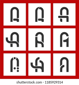 A Letter for icon and logo's