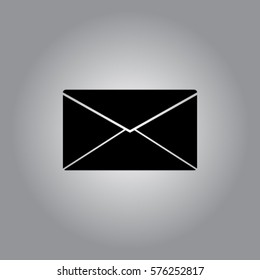 Letter icon, mail vector illustration
