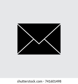 Letter icon, mail vector illustration